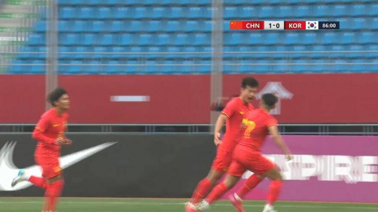 U22國(guó)足1-0韓國(guó)全場(chǎng)數(shù)據(jù)：控球率49%落后韓國(guó)，10射7正領(lǐng)先對(duì)手